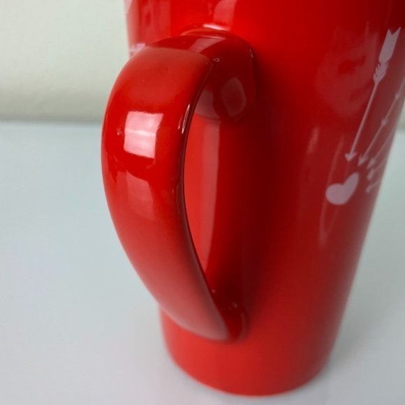 2020 Starbucks Love Hearts Arrows 16oz Ceramic Tall Coffee Mug - Picture 6 of 8